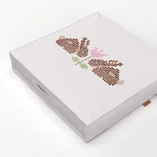 Bodenkissen Hasen Kreuzstich