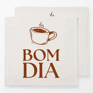 Servietten Bom Dia
