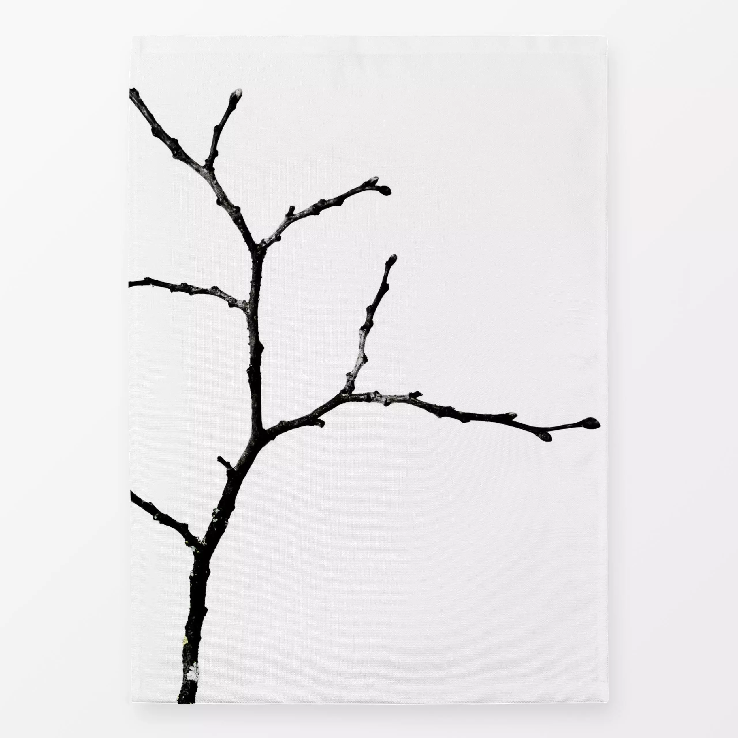 Geschirrtücher Winter Branches 17 - Weihnachten, Winter - von „Mareike Böhmer"; Zweig, Natur, Bäume, Weihnachten, Winter, wi...