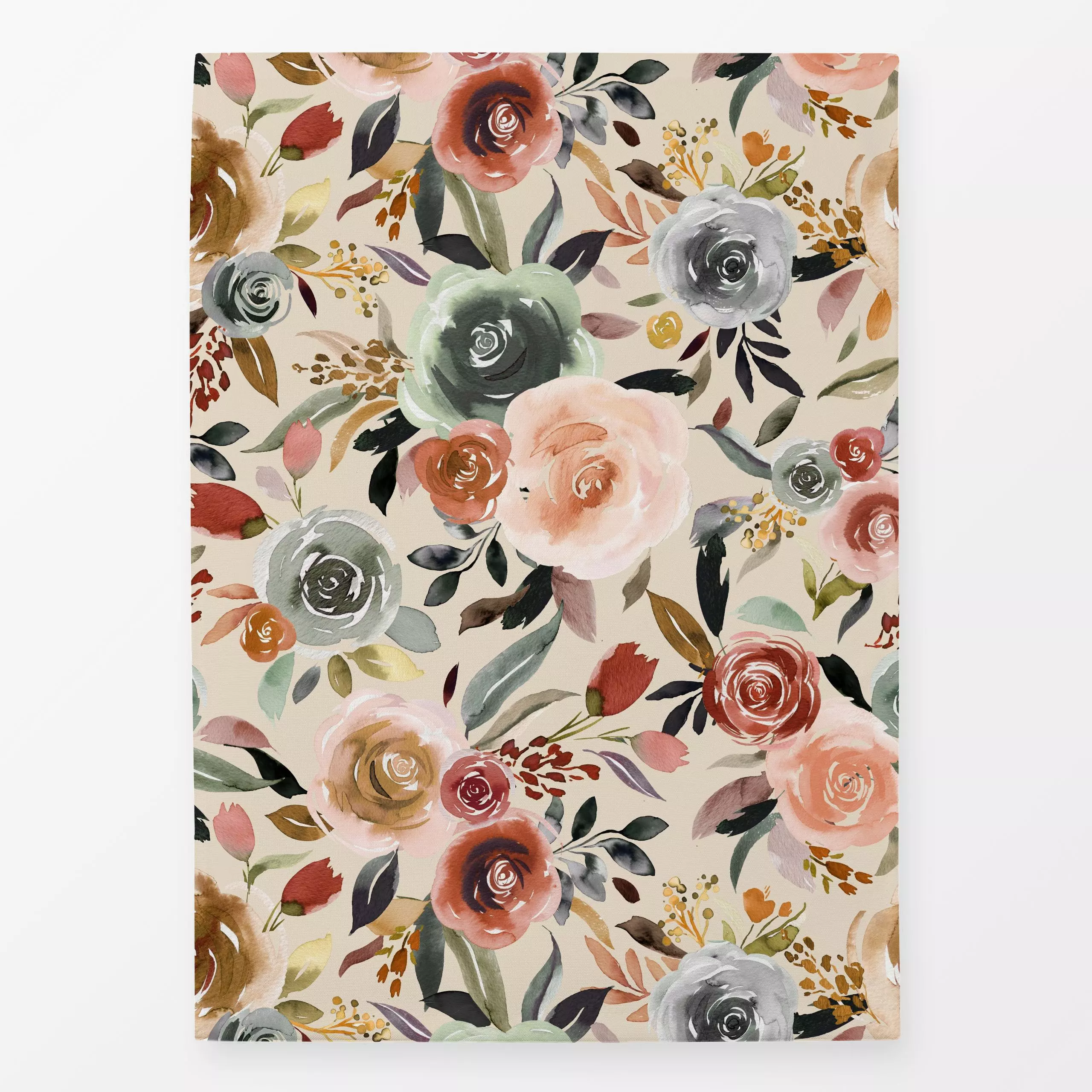 Geschirrtücher Sweet Romance Flowers Bouquet - Blumen & Florales, Sommer, Pflanzen & Botanik - von „Ninola Design "; boho, A...