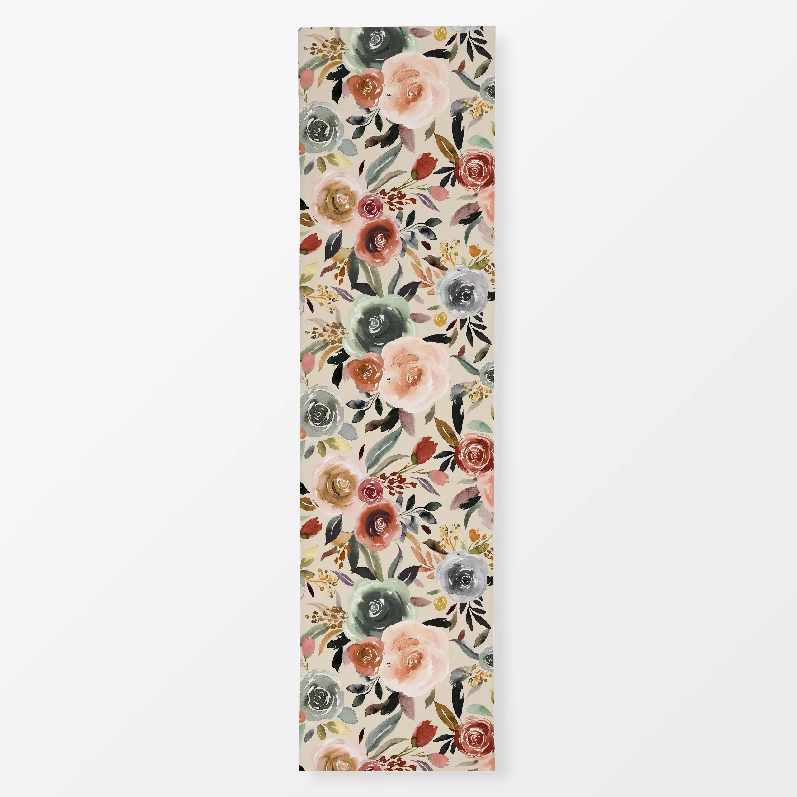 Tischläufer Sweet Romance Flowers Bouquet - Blumen & Florales, Sommer, Pflanzen & Botanik - von „Ninola Design "; boho, Aqua...