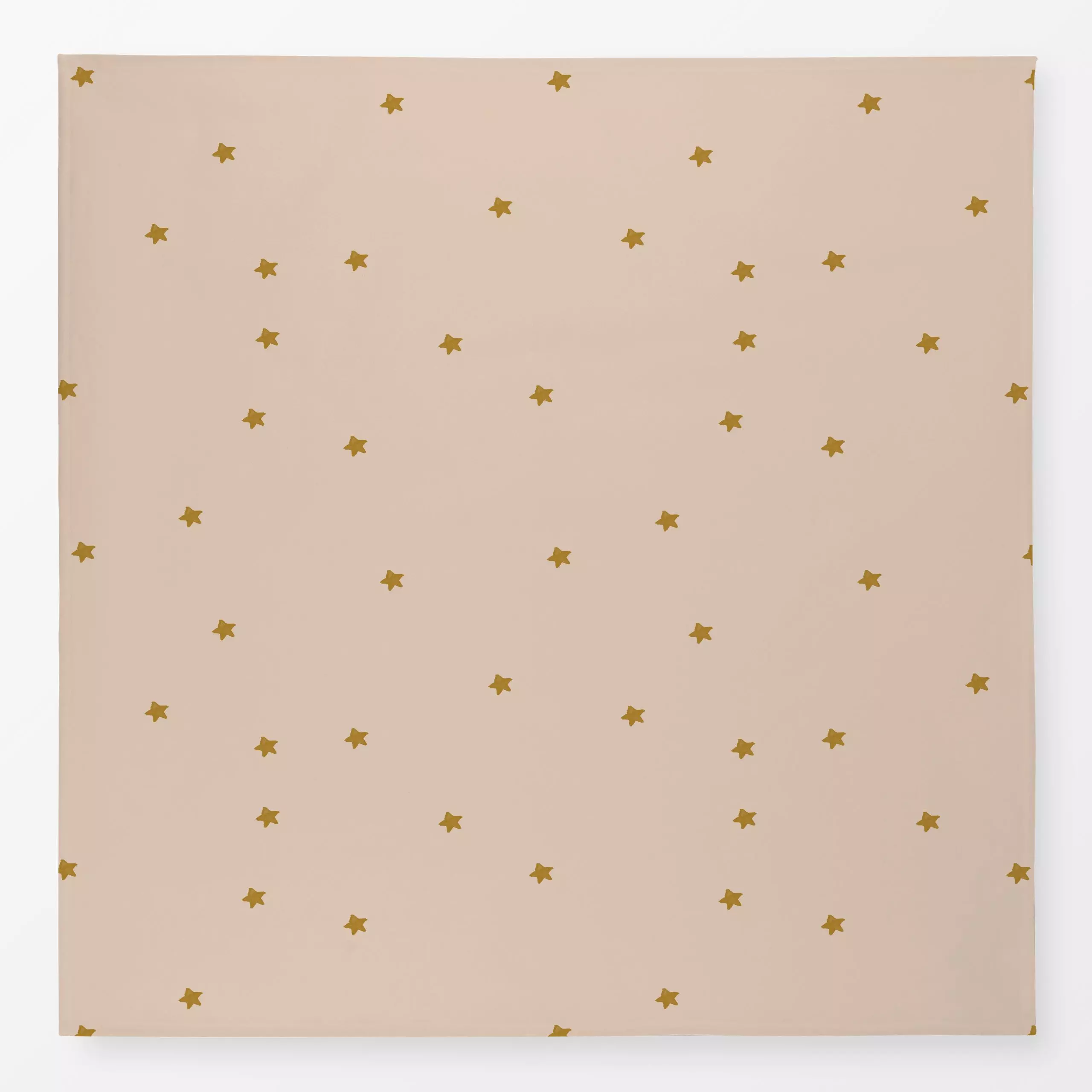 Tischdecke Goldsterne Auf Beige - Kinderzimmer & Motive für Kinder, Weihnachten, Winter - von „Alisa Knöß"; Weihnachtsdeko, ...