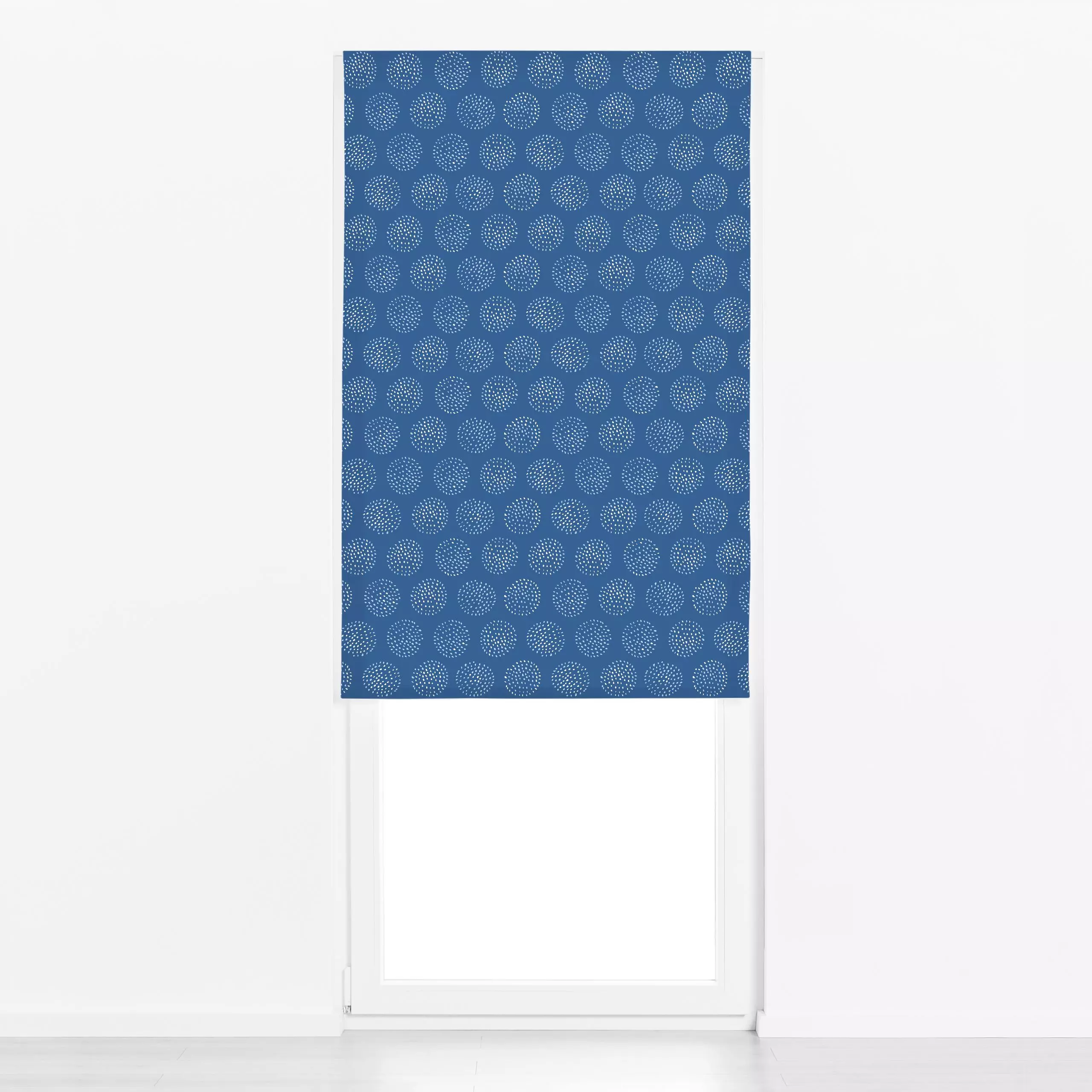 Raffrollo Erizo de Mar - Symbole & Muster - von „Katrin Graff"; abstrakt, Meer, Meerestiere, maritim, coastal, ocean, nautic...