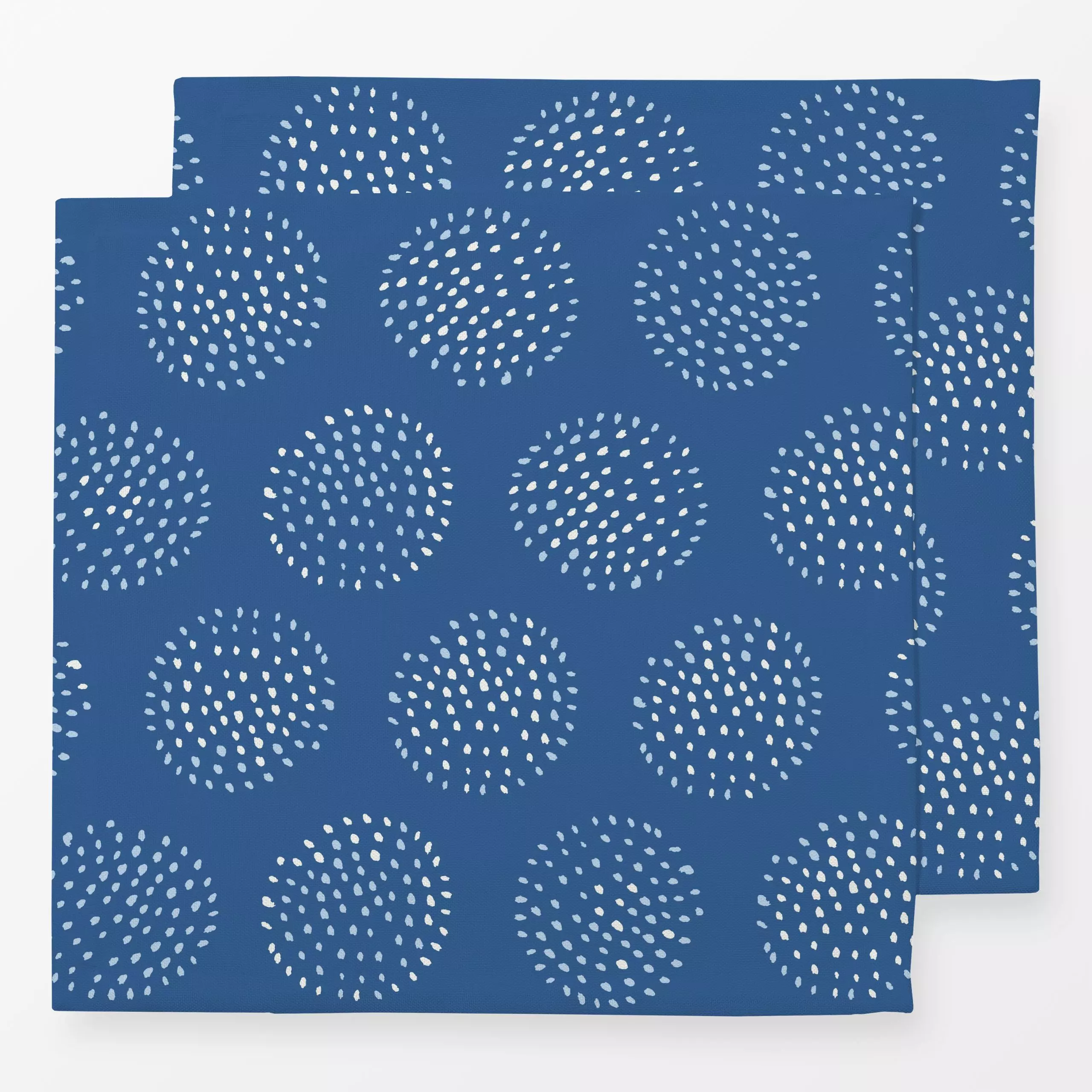 Servietten Erizo de Mar - Symbole & Muster - von „Katrin Graff"; abstrakt, Meer, Meerestiere, maritim, coastal, ocean, nauti...