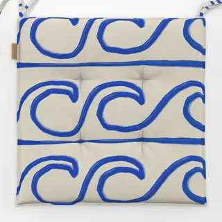Sitzkissen Painted Waves