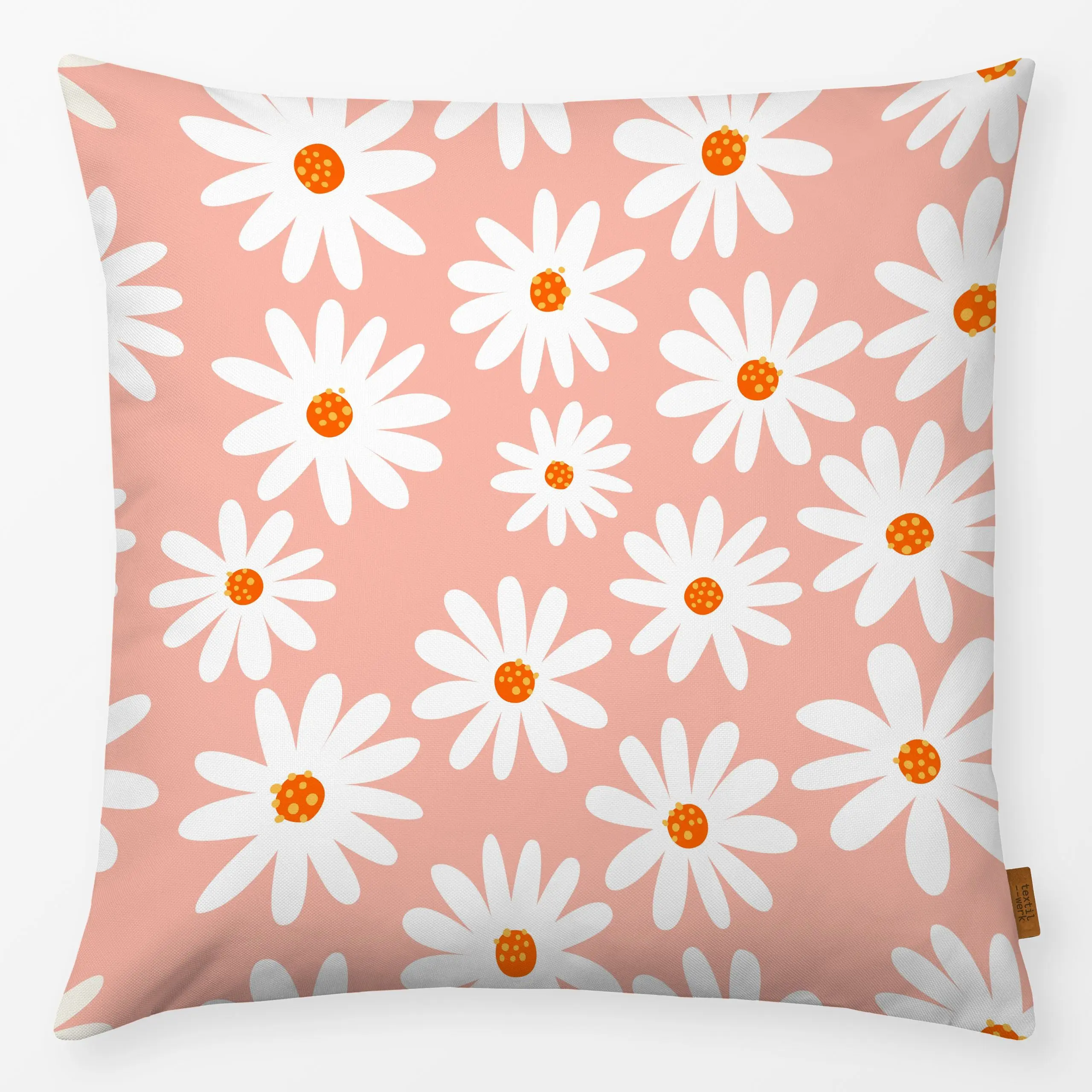 Kissen Fill me with sunshine - Blumen - Blumen & Florales, Frühling, Symbole & Muster - von „Heyduda"; Muster, Blumen, Blüte...