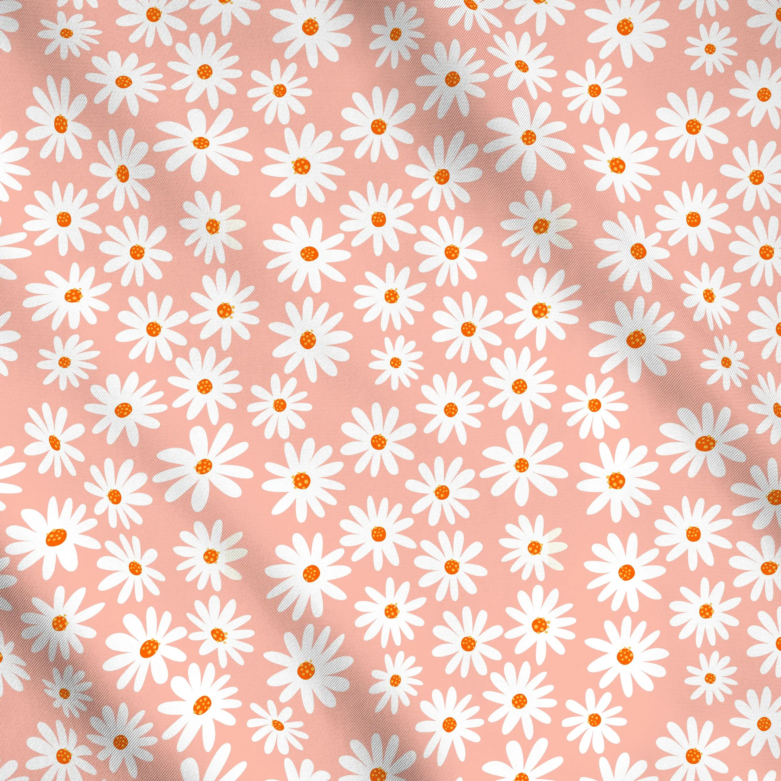 Meterware Fill me with sunshine - Blumen, Blumen, gemustert, Ostern, von Heyduda