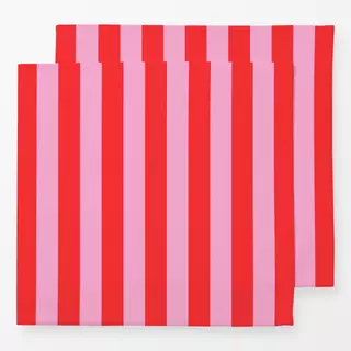 Servietten Hej cutie pie! Pattern Red