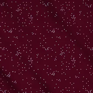 Meterware gestreute Punkte Burgundy