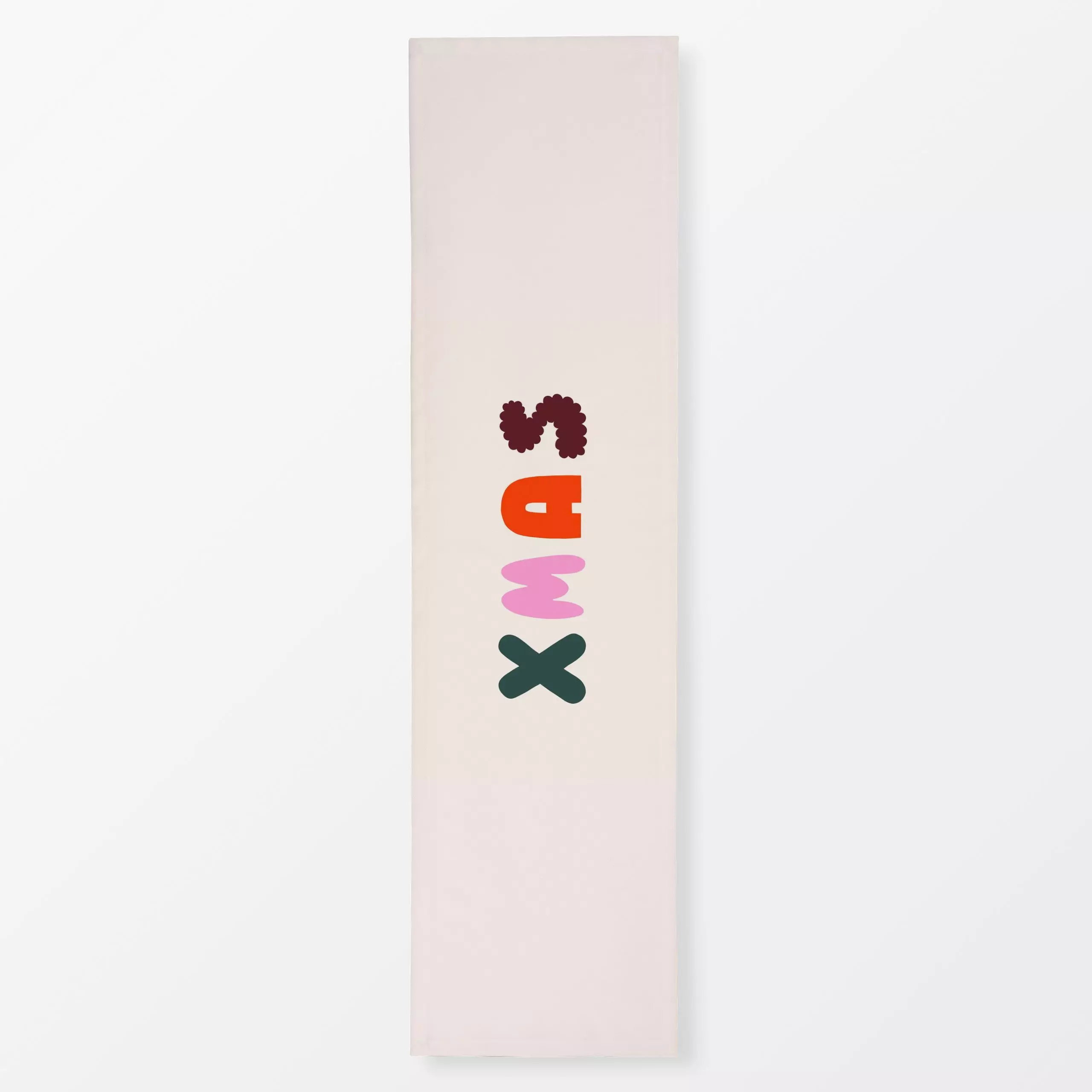 Tischläufer Typo XMAS - Sprüche & Schriftzüge, Weihnachten - von „Maren Gross "; Merry Christmas, Weihnachten, modern, trend...