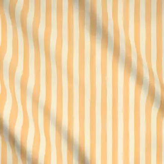 Meterware Streifen Orange Gelb