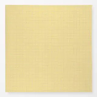 Tischdecke Karierte Wellen Gelb