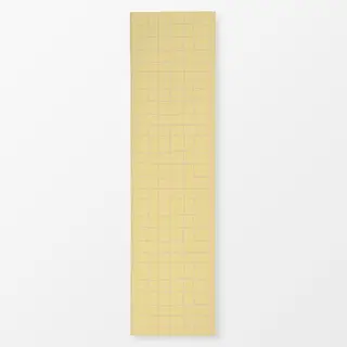 Tischläufer Karierte Wellen Gelb