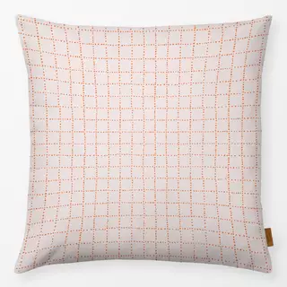 Kissen Dotty Grid rosa