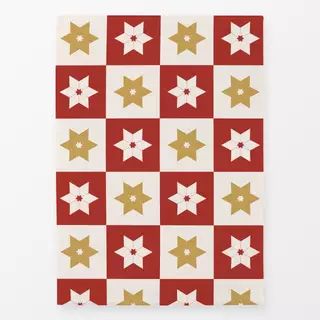 Geschirrtuch Star Pattern for Christmas