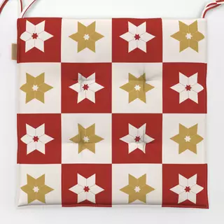 Sitzkissen Star Pattern for Christmas