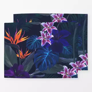 Tischset Dark Tropical