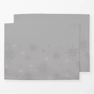 Tischset Schneeflocke