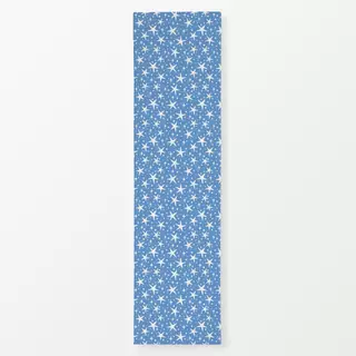 Tischläufer festive stars - blue