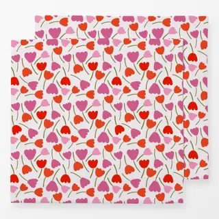 Servietten Tulpenmuster