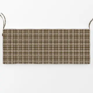 Bankauflage Tartan brown light-brown