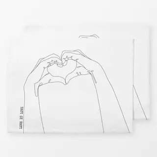 Tischset Love is Love