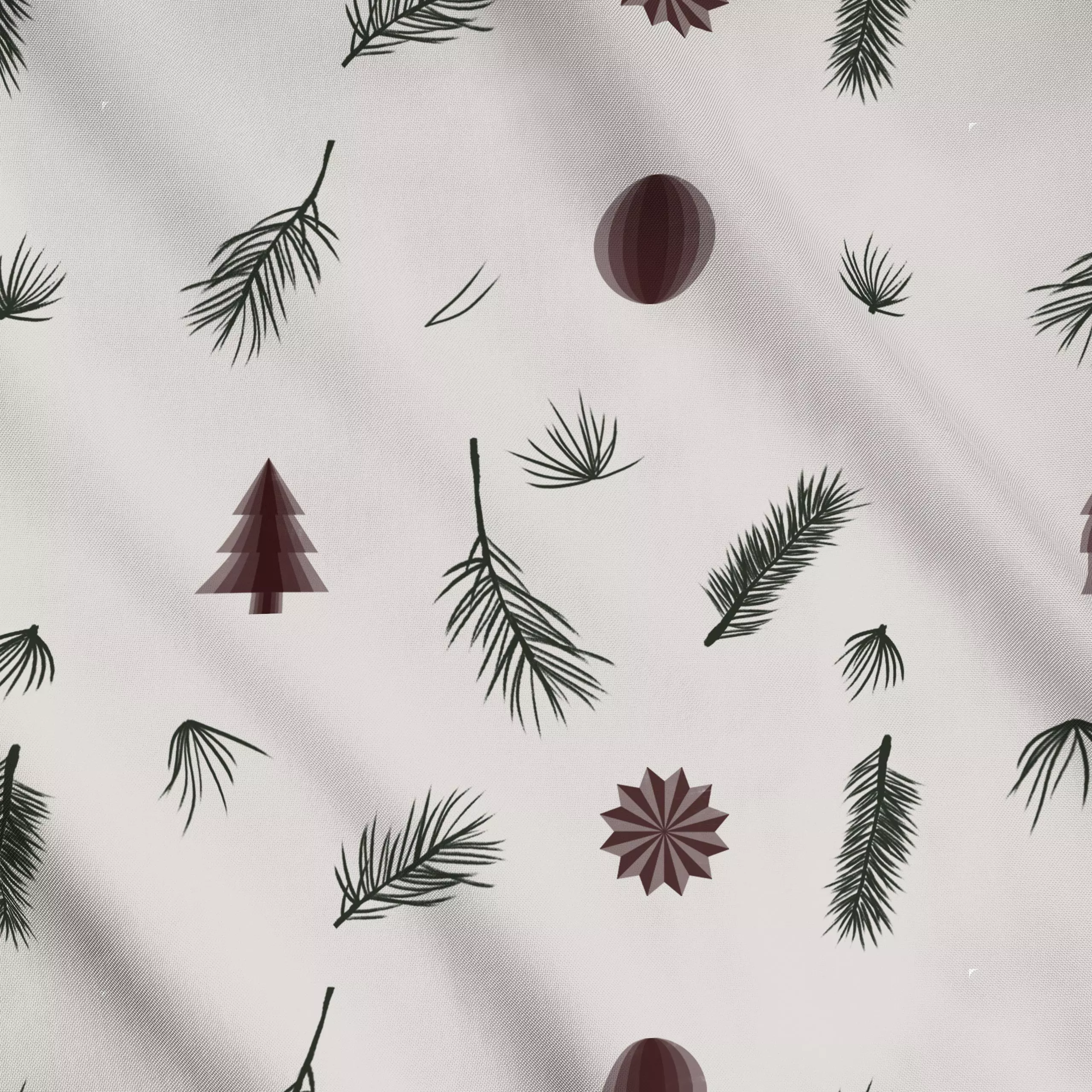 Meterware Weihnachtselemente 2 - Weihnachten - von „textilwerk"