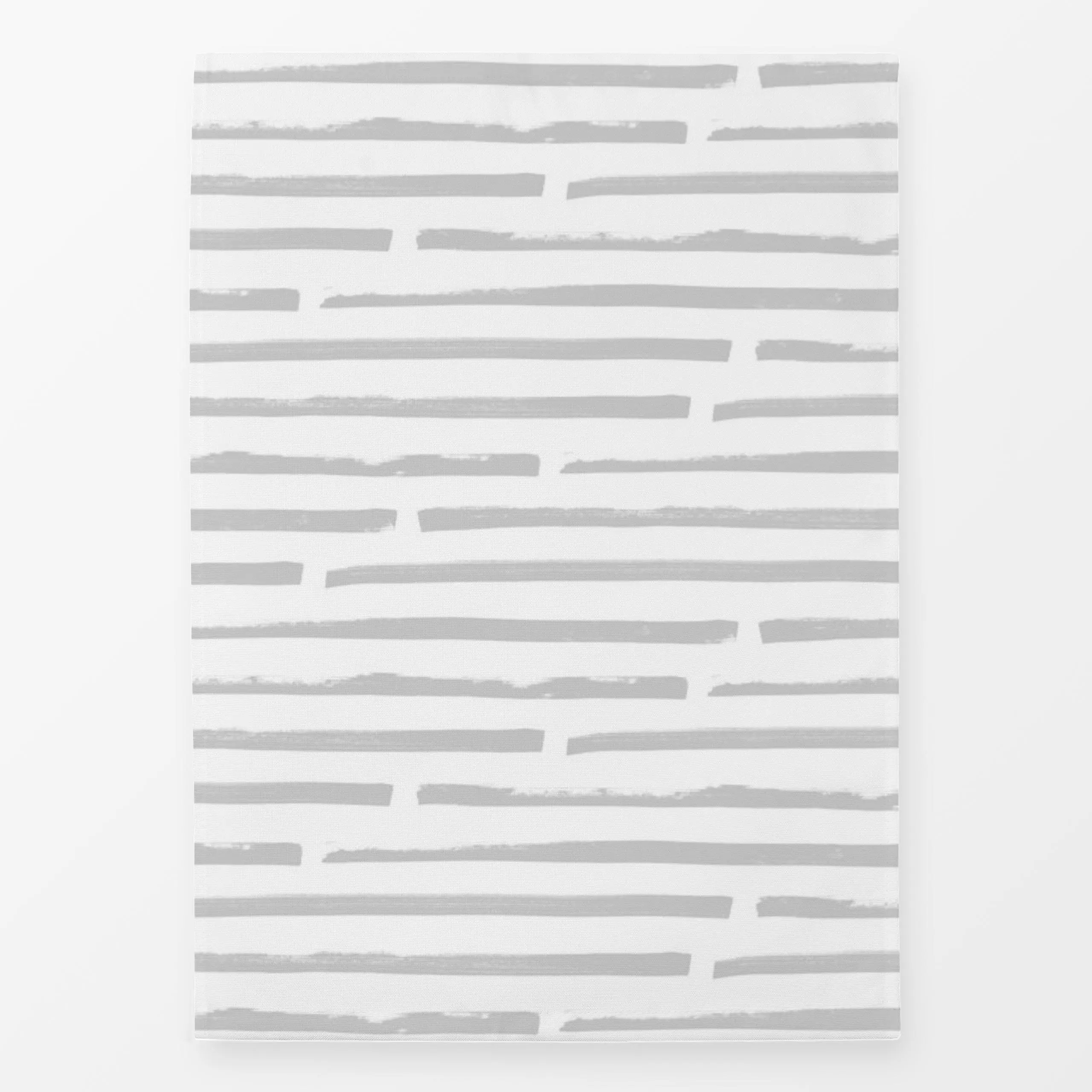 Geschirrtücher Streifenliebe 3 Grau - Symbole & Muster - von „Primus Pattern"; linie, Linien, Blaugrau, grau, Streifen, Mini...