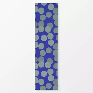 Tischläufer Dots Collage blue