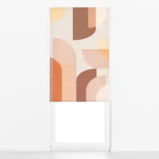 Raffrollo Retro Graphic