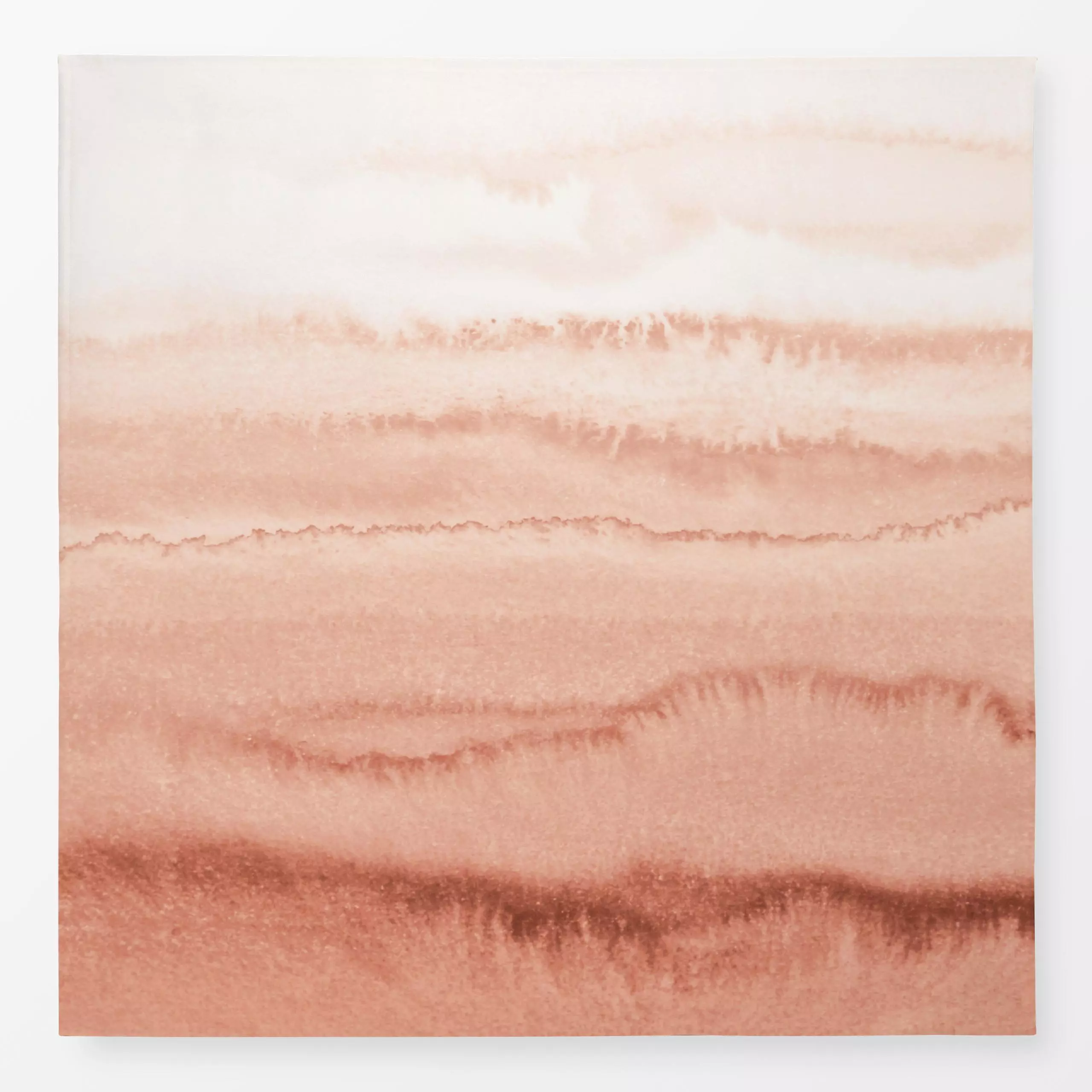 Tischdecke Wasserfarben Rosa Orange - Natur & Landschaft, Sommer, Symbole & Muster - von „Monika Strigel"; Wasserfarben, Aqu...