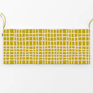 Bankauflage Ungerade-Linien-gruen