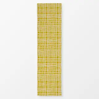 Tischläufer Ungerade-Linien-gruen