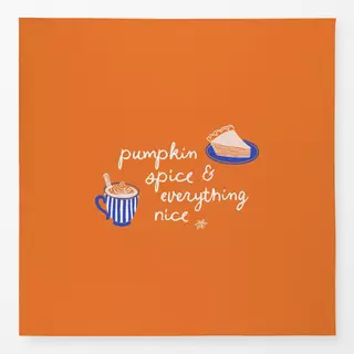 Tischdecke pumpkin spice