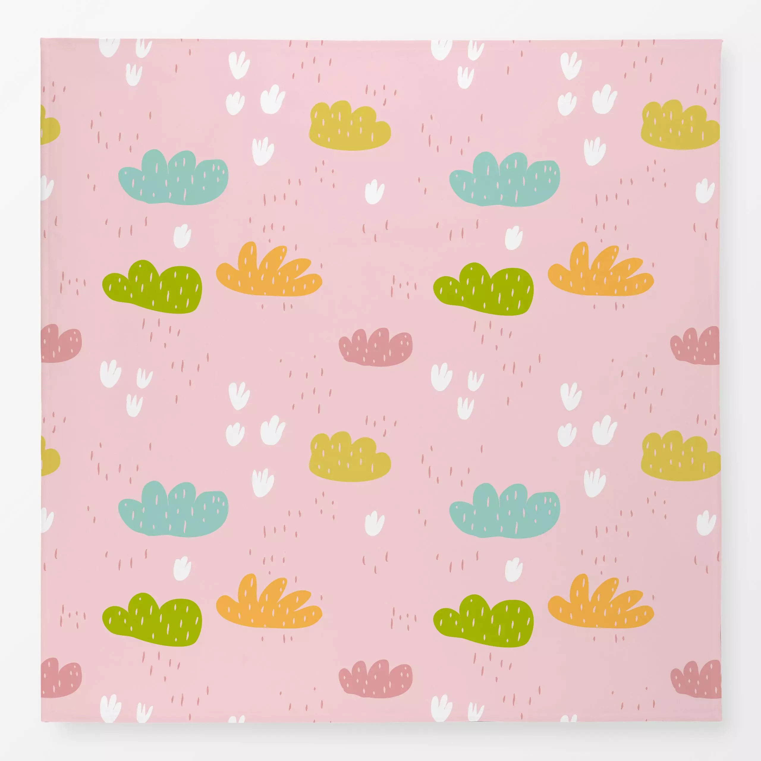 Tischdecke Springbreak rose - Frühling, Kinderzimmer & Motive für Kinder, Anlässe, Ostern - von „Heyduda"; Muster, Zeichnung...