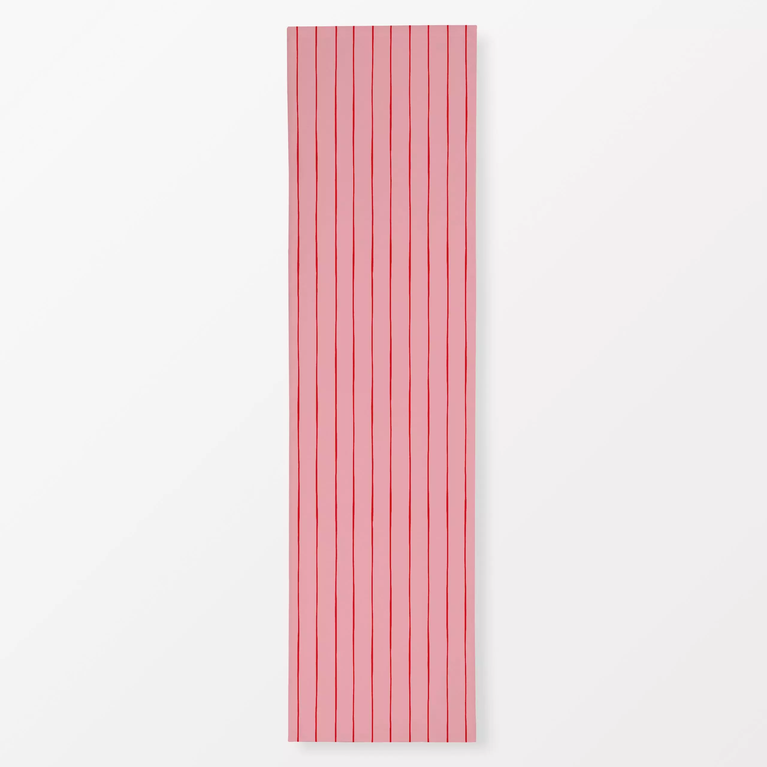 Tischläufer Pink Stripes, Blumen, gemustert, fürs Kinderzimmer, Sommer, von Kruth Design