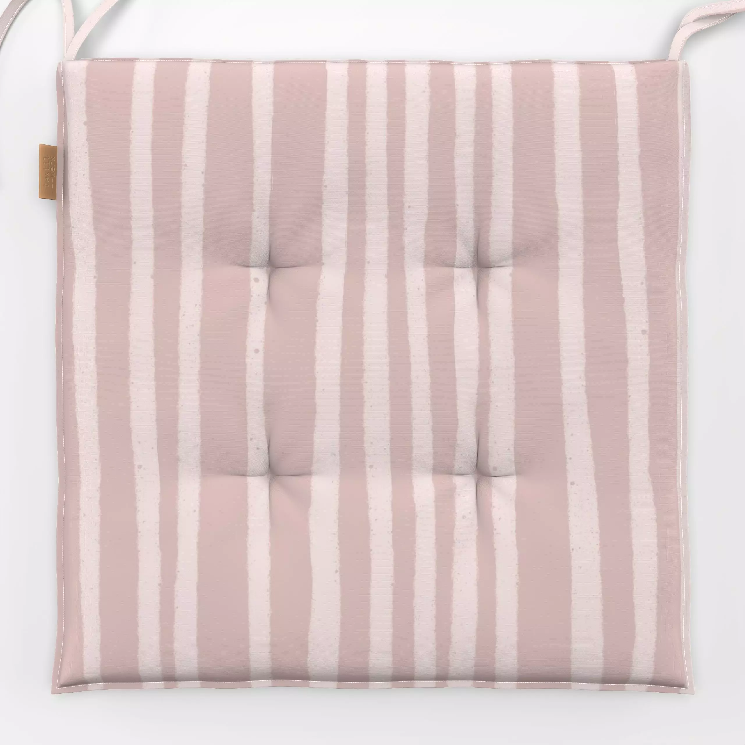 Sitzkissen Stripes Rosé - Symbole & Muster - von „Studio ROSAGRAU"; Linien, Streifen, rosa, Sommer, StudioROSAGRAU, gestreift