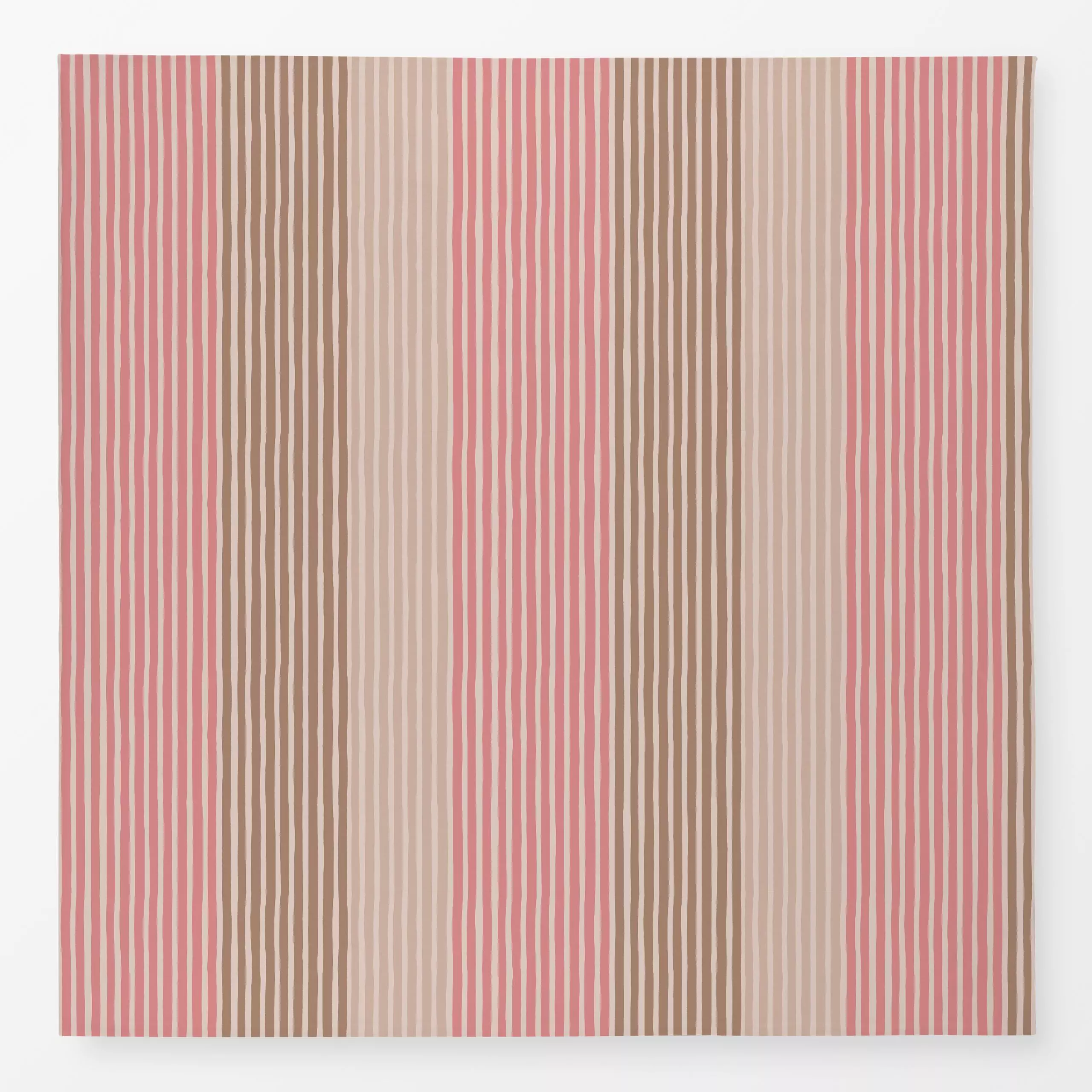 Tischdecke Multicolor Streifen Rosa - Symbole & Muster - von „Studio Kesse"; Linien, Streifen, altrosa, Herbst, Scandi, Herb...