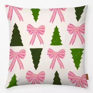 Kissen Schleifen Tannen Allover