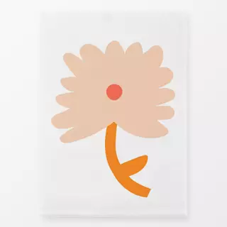 Geschirrtücher Liva Flowers Peach-Orange