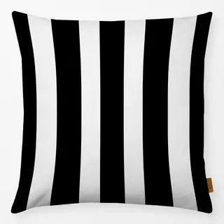 Kissen Bold Stripes midnight black