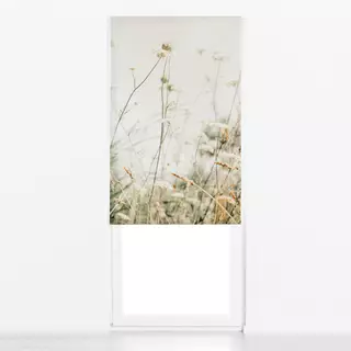 Raffrollo Wild Flowers in Pastel Colors