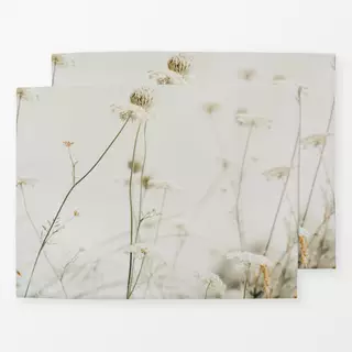Tischset Wild Flowers in Pastel Colors