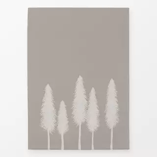 Geschirrtücher Mørk Beige Skov