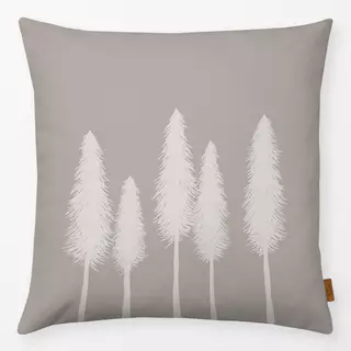 Kissen Mørk Beige Skov