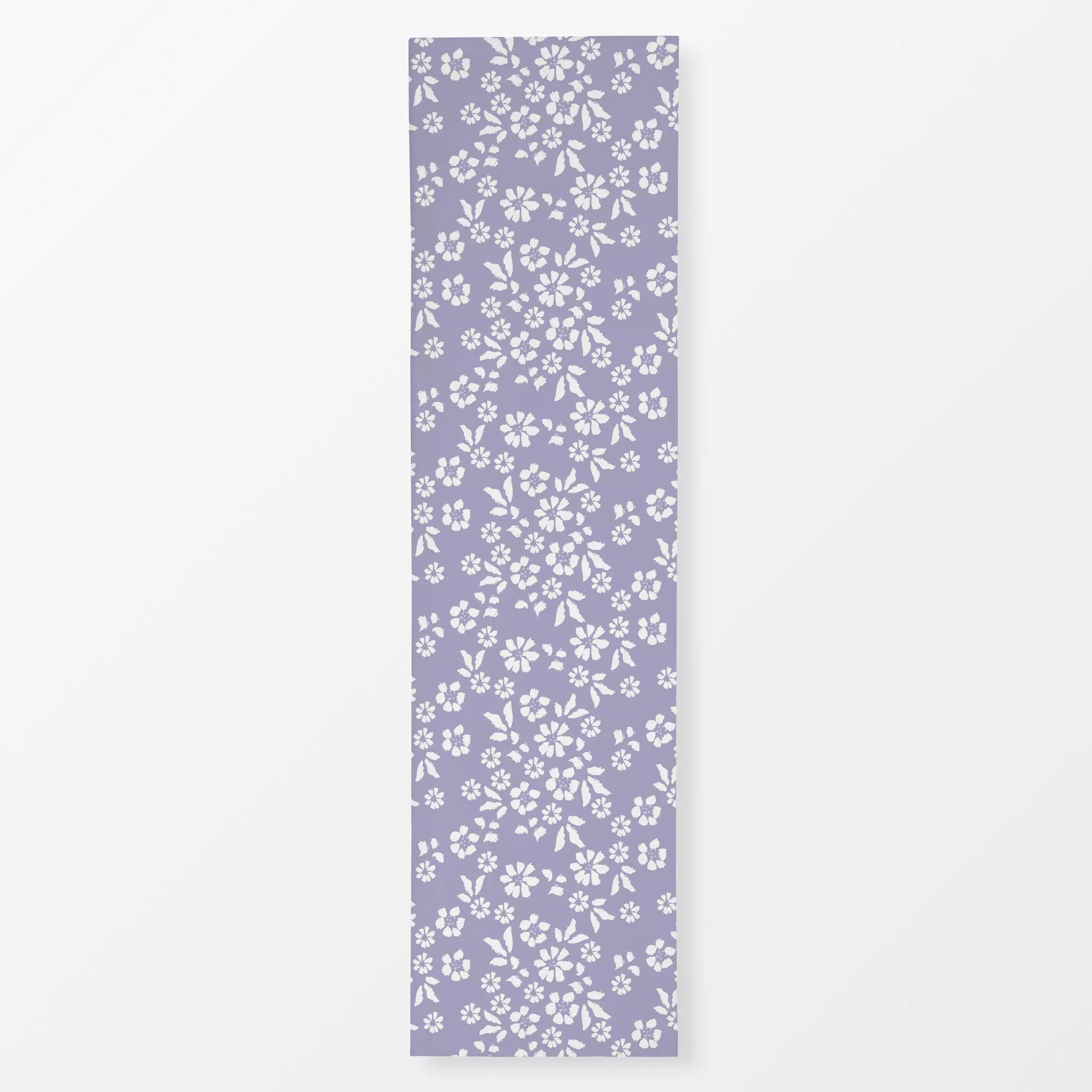 Tischläufer Lila Traum Kleine Blüten, Blumen, gemustert, Sommer, von Sara Maria