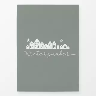 Geschirrtücher Winterzauber Weihnachtsdorf