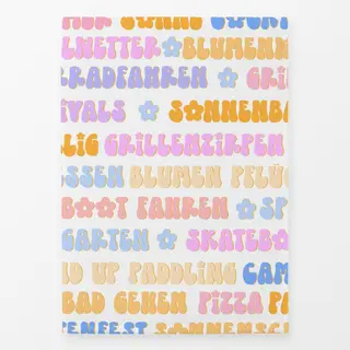 Geschirrtücher Definition von Sommer