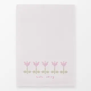 Geschirrtücher hello spring Kreuzstich Blumen