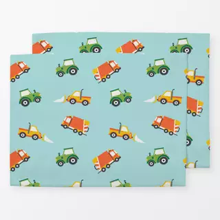 Tischset Fahrzeug Rummel